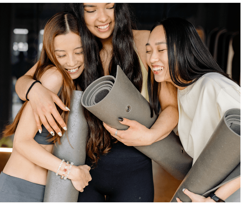 Women connecting and supporting wellness - friendship through menopause